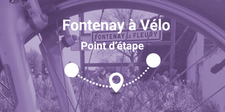 Point d'étape Fontenay à Vélo