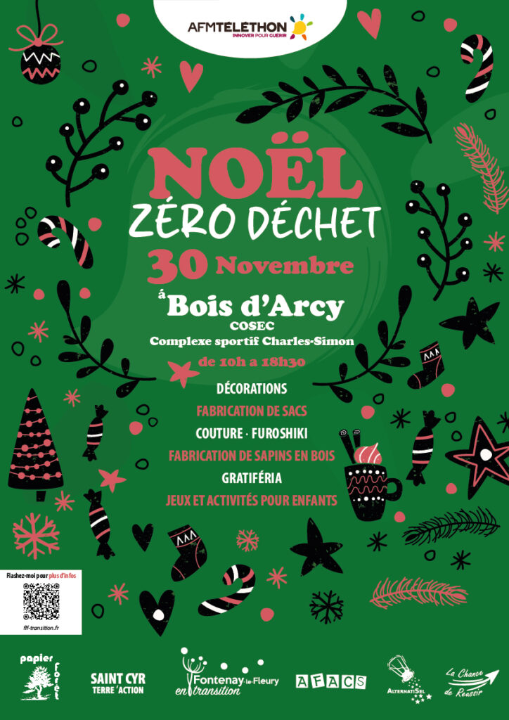 Affiche Noël Zero Déchet